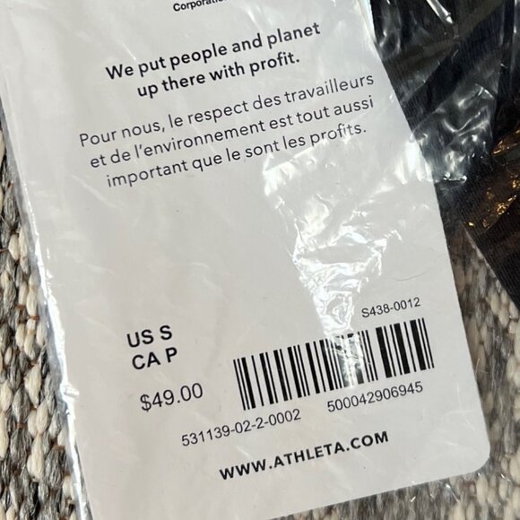 Black Exhale Sports Bra. NWT. Unopened. - Picture 3 of 4